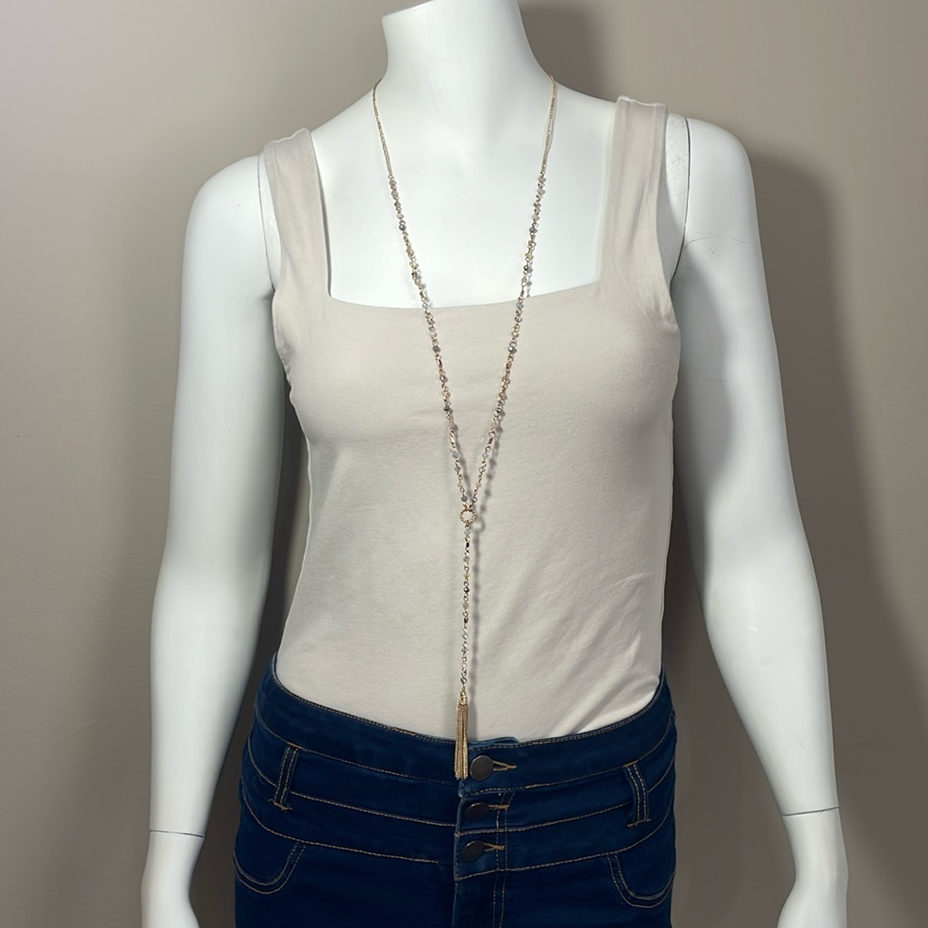 Nwt Altard State Long Beaded Y-Necklace 8$